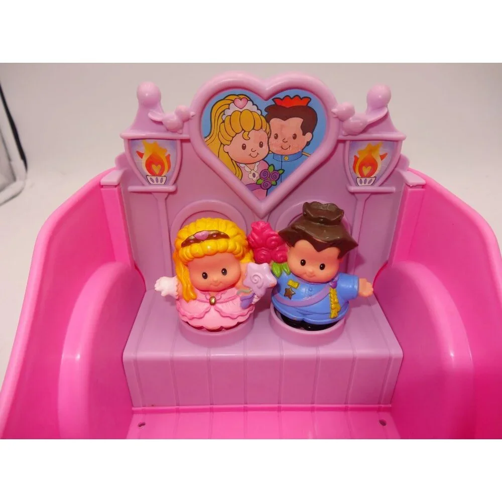 Fisher-Price Little People Princess Carriage With Prince Princess‎ & Blocks